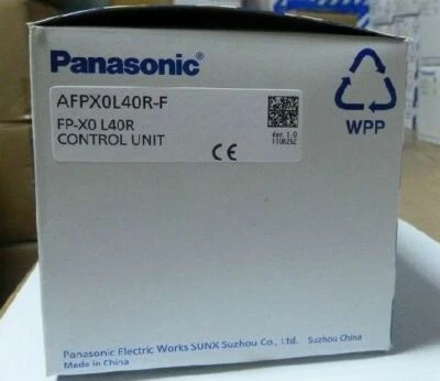 1PC New Panasonic Control Unit AFPX0L40R-F FP-X0L40R In Box Brand - Image 1 of 3