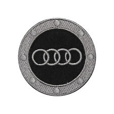 Audi Bestickt Aufbügeln Aufnäher Abzeichen Für Kleidung 9.5 X 4 CM