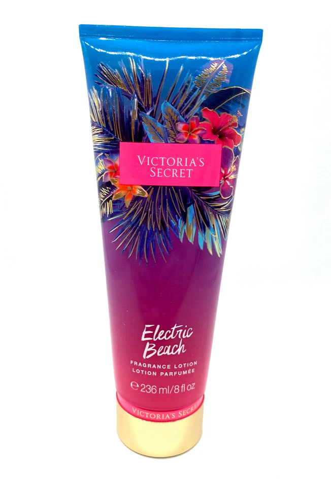 3 Victoria's Secret Electric Beach Fragrance Lotion 8oz Each