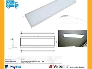 Verbatim LED Panel 1195x295x46.5mm 2800lm 4000K 36W w/plug & lead #: 64862 - Picture 1 of 2