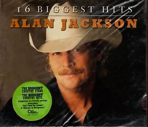 ALAN JACKSON "16 GREATEST HITS" CD 2009 arista sealed - Bild 1 von 2