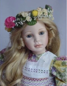 Pauline's Doll Anne-Marie Limited Edition 363/950 herausragendes Schönheitsporzellan - Bild 1 von 11