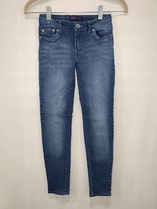 Levi's Denim Legging Jegging Kids Medium Wash Blue Jeans Skinny Sz 10 REG - Picture 1 of 11