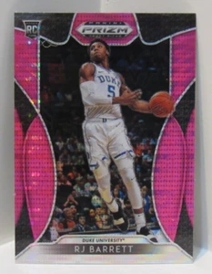 RJ Barrett 2019 Panini Prizm DP Draft Picks Pink Pulsar #3 New York Knicks - Picture 1 of 2
