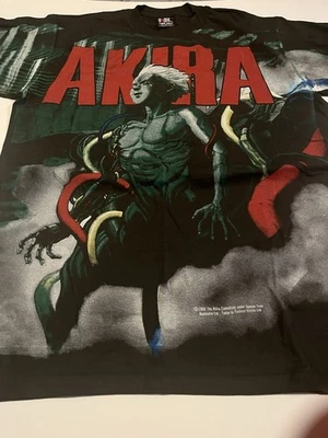 Akira Anime Vintage 1988 All Over Print Shirt Giant Tag XL - Image 1 of 4