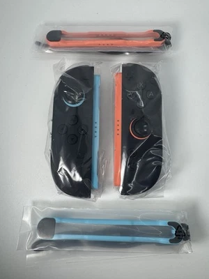 Nintendo Switch 2 Joy-Con Pair Controller Black Red & Blue With Straps - Image 1 of 4