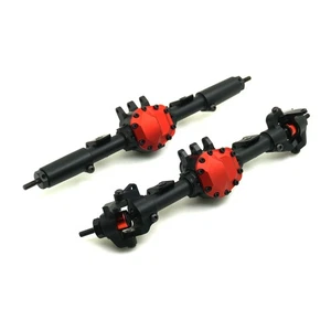 Für 1:10 RC Auto Axial AR44 SCX10II 90046/47 RC Car Alu Vorder Hinterachse Gehäuse - Bild 1 von 15