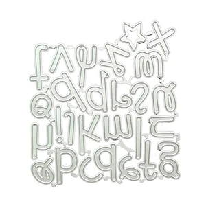 Cutting Die Template Letters Combining Embossing Puzzle Decorative Stencils - Picture 1 of 8