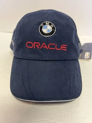 NUEVO CON ETIQUETAS BMW Oracle Racing Gorra Azul Correa 32ª Copa América GGYC NOS Foto 1 de 4