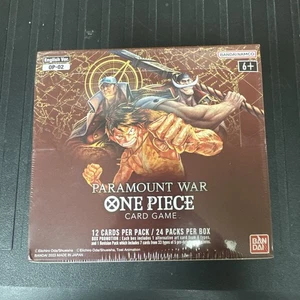 One Piece Paramount War Booster Box OP-02 Brand New Sealed wave 1 USA SELLER - Picture 1 of 3
