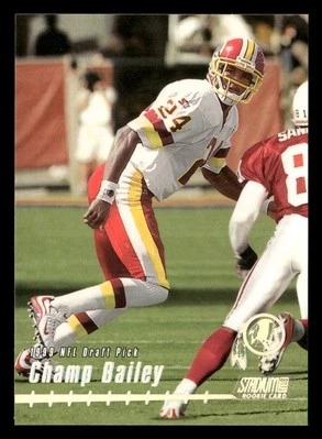 1999 Stadium Club Chrome #153 Champ Bailey RC - Image 1 of 2