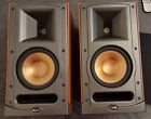 Klipsch Reference Series IV RB-61 Bookshelf Speakers, Brown, Near Mint Condition
