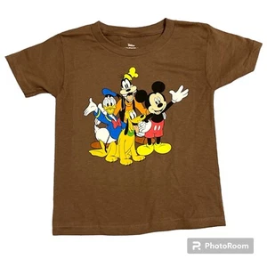 Disney Junior Mickey Mouse Toddler T-Shirt Boys Size 4T Short Sleeve Tee - Picture 1 of 4