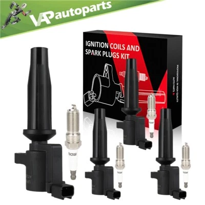 4 bobinas de encendido y bujía para Ford Fusion 2013-2020 2,5 L L4 Foto 1 de 4