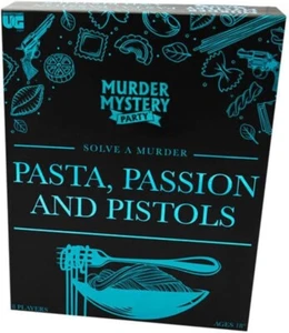 Murder Mystery Dinner Party Game - Pasta, Passion & Pistols - Picture 1 of 4