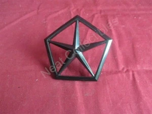 NOS OEM Dodge Spirit ES Shadow Chrysler LeBaron Grille Emblem Black - Picture 1 of 5
