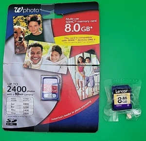 2- Cards Of 8GB SDHC Storage 1 is SIP - Picture 1 of 1