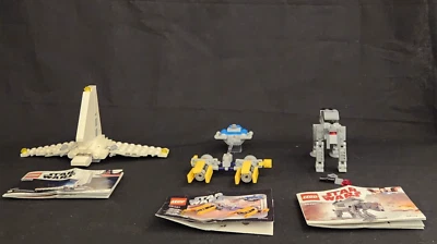 LEGO Star Wars Lot Podracer (30461), Walker (30497), Imperial Shuttle (30388) - Image 1 of 4