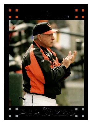 2007 Topps Sam Perlozzo  Baltimore Orioles #608 Centered Mint - Image 1 of 2