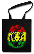 RASTAFARI LION II STOFFTASCHE Bob Reggae Marley Löwe Haile Selassie Jamaika
