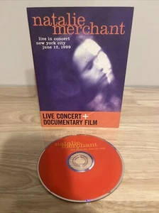 Natalie Merchant: Live In Concert (DVD, 1999) Documentary Film RARE OOP - Picture 1 of 6