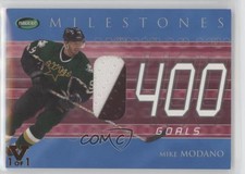 2001-02 ITG Parkhurst Milestones ITG Vault Copper 1/1 Mike Modano #M-31 HOF 0c3