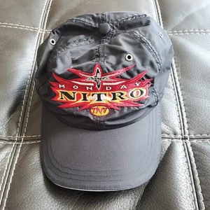 Vintage 2000 Spring Breakout WCW Monday Nitro on TNT Adjustable Strap Hat RARE - Picture 1 of 11