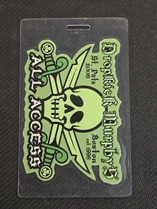 DROPKICK MURPHYS ALL ACCESS 2006 ST. PAT'S BOSTON TOUR BANDMITGLIED LAMINAT - Bild 1 von 4