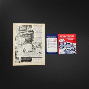 North American School of Conservation '71 Original Print Ad Careers of Adventure - Bild 1 von 4