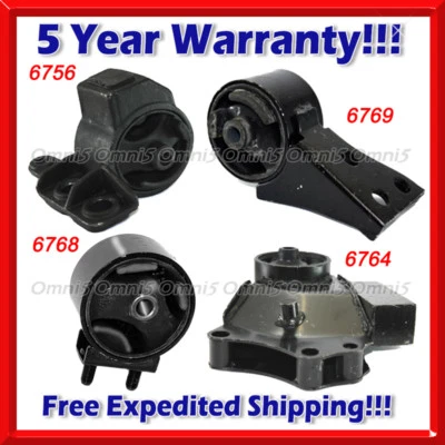 Juego de montaje manual de motor y transmisión K612 para Kia Sephia 2001 1,8 L 4 piezas Foto 1 de 4