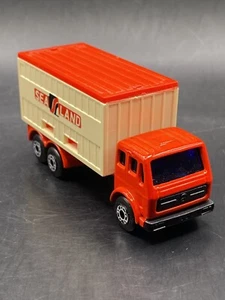 Matchbox Vintage 1976 Mercedes Container Truck Sealand No. 42 Lesney Toy Car - Picture 1 of 7