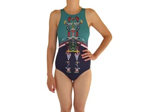 Adidas X Mary Katrantzou LS Body Traje de baño Traje de baño S07432 T. 36 NUEVO - Imagen 1 de 11