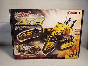 OWI-536 Technic 3-In-1 ATR All Terrain Robot Rover Wired Remote Control OWIKIT - Picture 1 of 3
