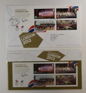 2012 ROYAL MAIL PRESENTATION FOLDER OLYMPICS AND PARALYMPICS & FDC LOT 407* - Picture 1 of 1