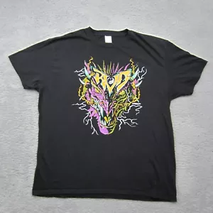 RVD Rob Van Dam Shirt Mens 2XL Black Pro Wrestling Impact Dragon - Picture 1 of 8