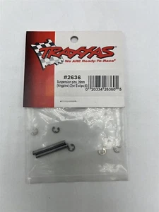Suspension Pins 26mm (kingpins) (2) w/e-clips (5) TRA2636 - Picture 1 of 1