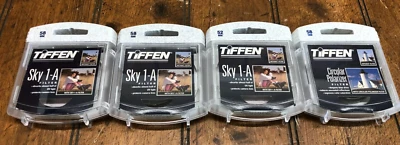 4 Tiffen Sky 1-A Circular Polarizer Camera Filters 58 mm 52 mm - Image 1 of 4
