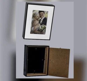 PICTURE FRAME Diversion SAFE Hidden Home Security SECRET FAKE STORAGE Cash Stash - Picture 1 of 6