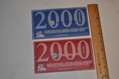 2000 US Mint Uncirculated P&D Coin Set In OGP With COA - Image 1 of 4