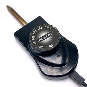 PRESTO Heat Temp Control Power Plug Power Cord Model# 0690005 1500w TESTED - Picture 1 of 10