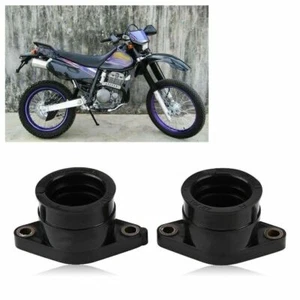 2pcs Carburetor Carb Intake Manifold Boots For Yamaha TT350 86-87 XT350 Black AU - Imagen 1 de 11