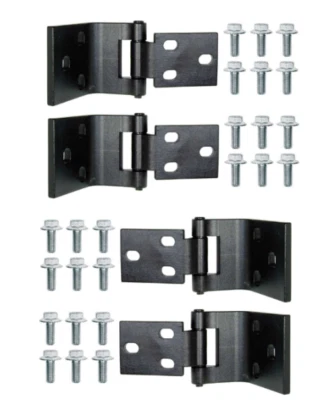 Juego completo de bisagras de puerta superior e inferior REA 1960-1966 para camionetas Chevy y GMC Foto 1 de 4
