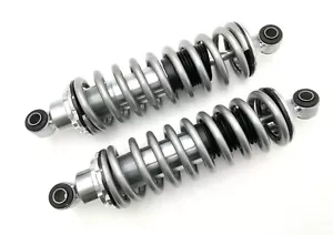 Universal Coil Over Coilovers Shocks Adjustable 250 # Lbs Springs Rate Silver - Picture 1 of 4