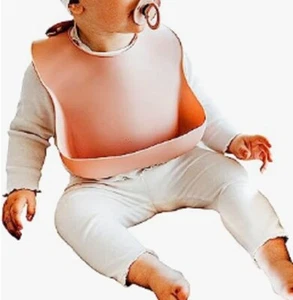 Desylu Silicone Baby Bib |Adjustable Fit Waterproof Easy Clean Eating Catcher - Picture 1 of 2