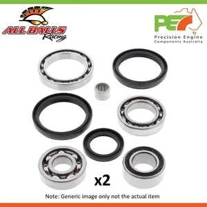 All Balls Fr & Rr Diff Bearing Seal Kit For Polaris 500 Scrambler 4x4 2005-11 - Picture 1 of 4