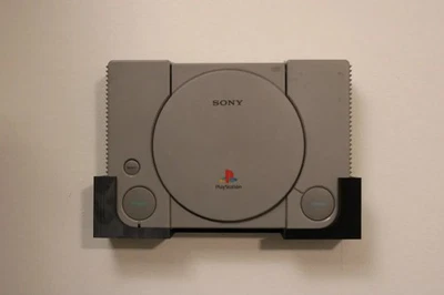 Soporte de pared Playstation (PSX original) -- Soporte de consola impreso en 3D Foto 1 de 4