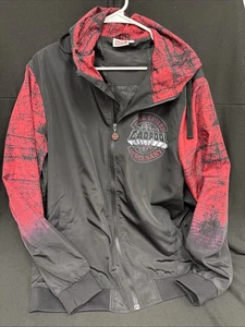 Herren Medium Deadpool Übergangsjacke mit Kapuze und Reißverschluss - Bild 1 von 5