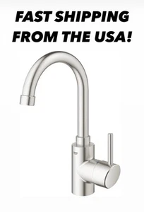 Grohe 31518DC0 Concetto Kitchen Faucet 1.5 GPM SuperSteel InfinityFinish - Picture 1 of 13