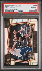 2023 Panini Select WWE Pat Mcafee #283 Die Cut Silver Prizm PSA 10 - Picture 1 of 2