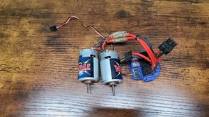 Traxxas EVX-2 16.8v Waterproof ESC w/ Titan 550 12T Motor Combo, From E-Maxx - Picture 1 of 9